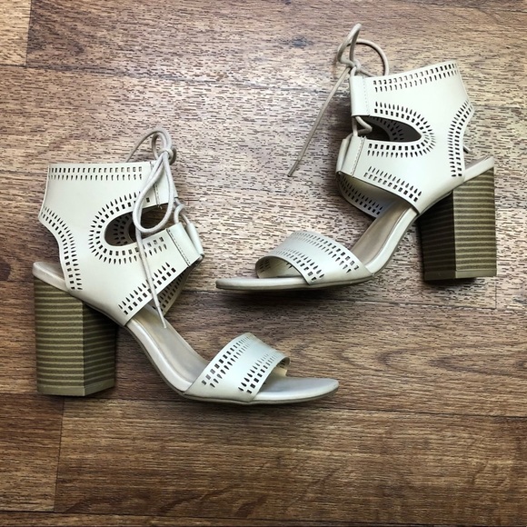 Gladiator Boho Chunk Heel Sandals by Apt. 9 - Picture 11 of 15